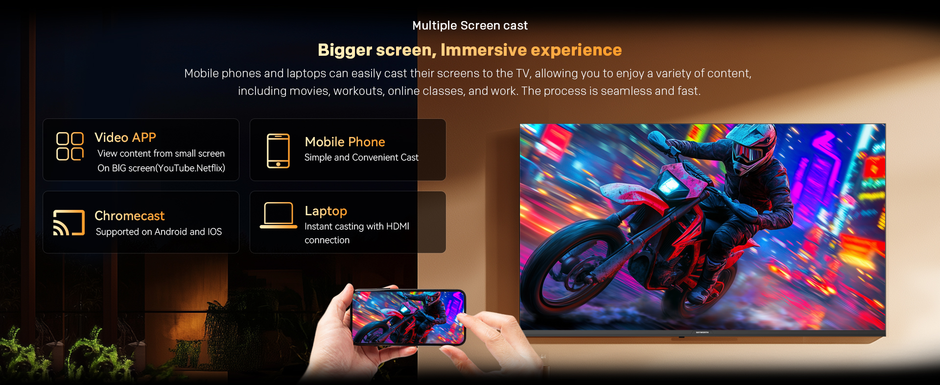10 Multiple Screen cast