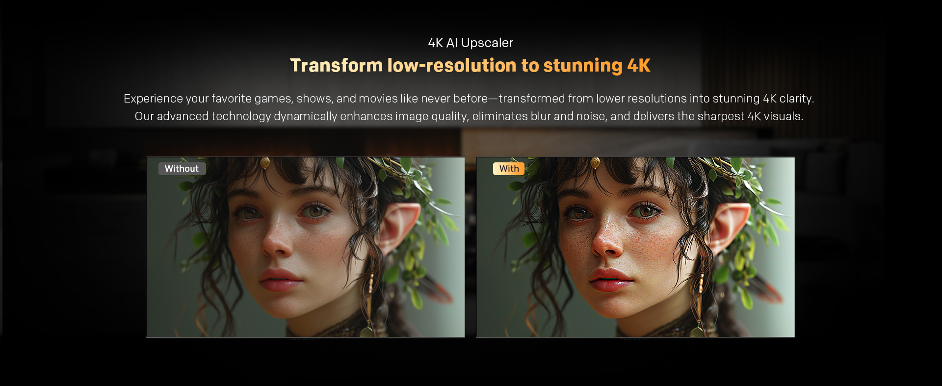 SKYWORTH 4K QLED+ 144Hz Max Screen Google TV Q7800H 21 21