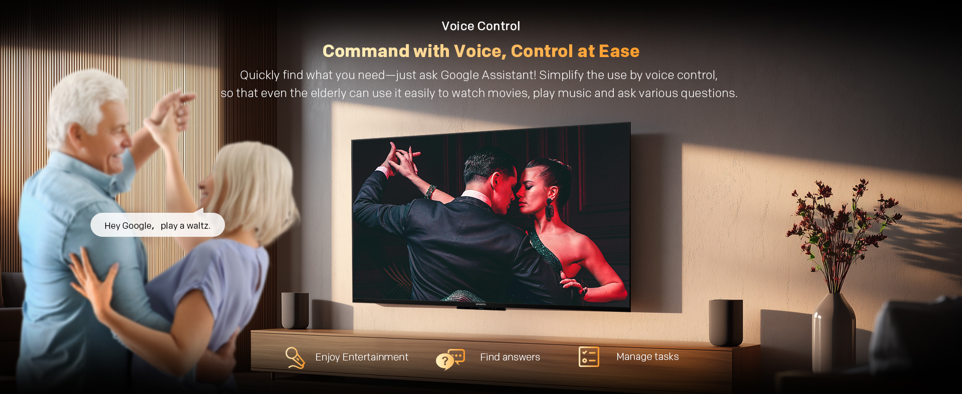 SKYWORTH 4K Eye Care Google TV G6600H 21 P16