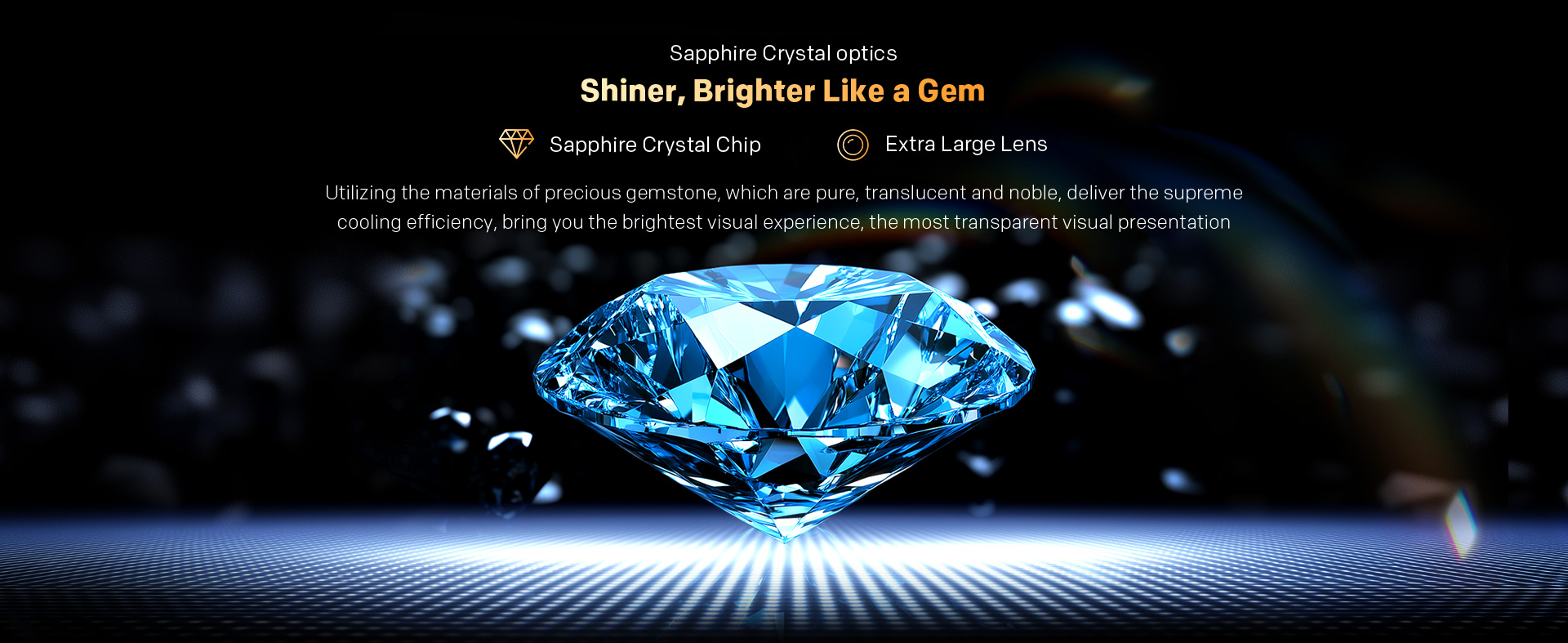 6 Sapphire Crystal optics